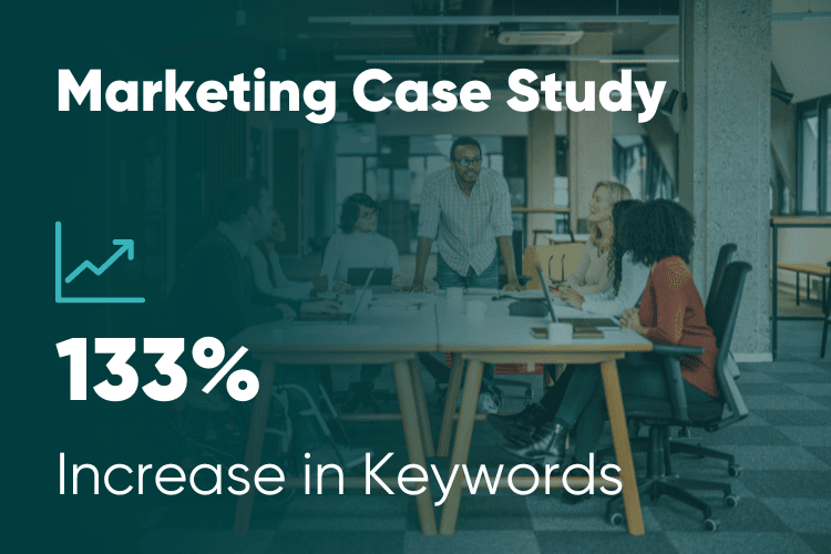 Marketing Case Study Keyword Ranking Increase