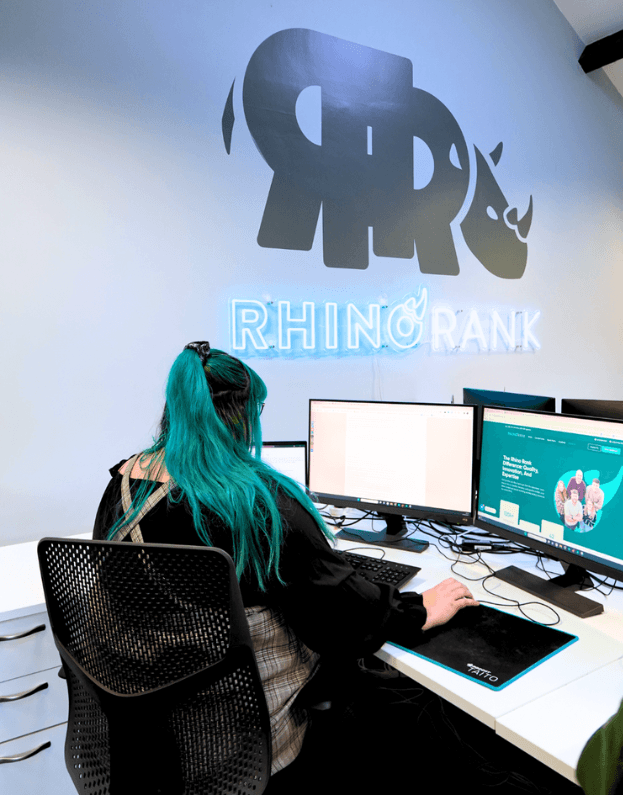 Rhino Rank office - Link Building Team 14