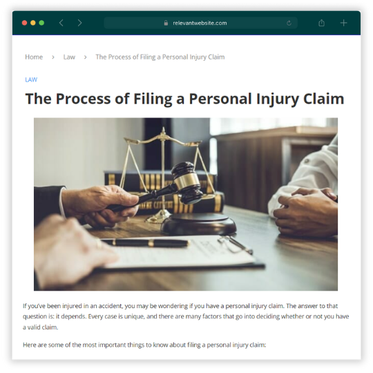 8+ Years Working In The Legal Industry