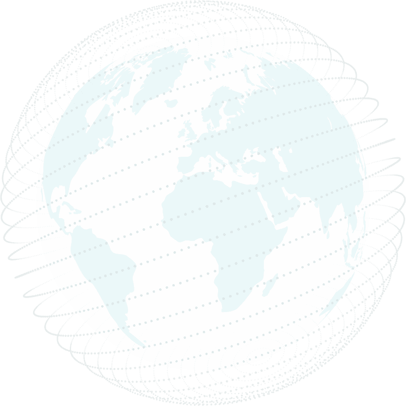 Global client network graphic illustration