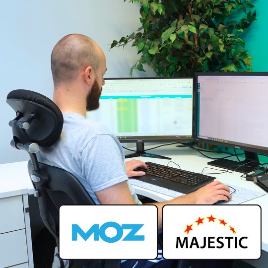 Gambling Backlinks - Moz and Majestic